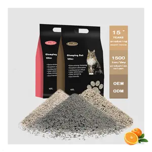 Penjualan Terbaik karbon aktif kotoran kucing rendah debu hewan peliharaan bentonit pasir penghilang bau kucing bola berbentuk bentonit Pasir kucing