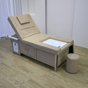 Fauteuil de lavage électrique Winplus pour salon de coiffure et de beauté, avec fonction bain de pieds, massage thaïlandais, pédicure et spa capillaire japonais - Product Image 4