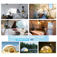 Tentes de luxe pour hôtel-resort, dômes de glamping, igloos, tentes de glamping avec salle de bain, yourtes, dômes de glamping