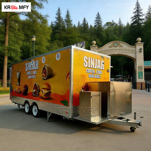 Camión Remolque Totalmente Equipado para Comida Rápida: BBQ, Café, Pollo Frito, Hot Dogs, Hamburguesas - Product Image 1