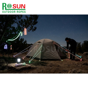 <span class=keywords><strong>Cuerda</strong></span> de Poliéster Fluorescente Luminosa de 7 Hilos, <span class=keywords><strong>Cuerda</strong></span> Trenzada - Product Image 2