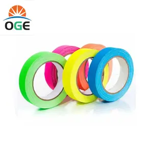 1inch X 60yards Red Yellow Green Blue Colored Painters Masking Tape For Clean Release Trim Edge Finishing