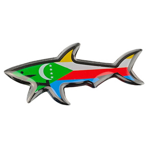 Autocollant Requin Décoratif Transparent en Vinyle Imperméable Personnalisé Meilleure Vente 2025 pour Bricolage et Cadre Photo - Product Image 2