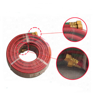 4.5-meter <b>welding</b> and cutting tool <b>kit</b> for dual-color oxygen and acetylene hoses, 9/16 connectors. - Product Image 3