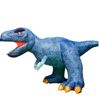 Costume gonflable publicitaire personnalisé pour animal de dessin animé, dragon, dinosaure mobile et ambulant - Imperméable, durable et résistant au soleil