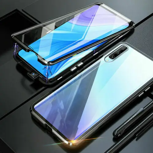 360 Magnetic Front&Back Tempered Glass Case Cover For Huawei Enjoy 10E/Enjoy 10 plus/y9 prime 2019/p smart z