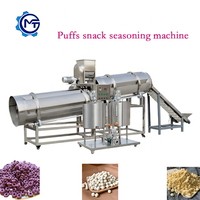 Roestvrijstalen Automatische Kruiden Snack Machine Puff Snack Pellet Voedselverwerkende Lijn Voor Fruit Groenten