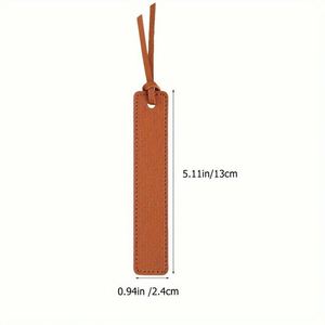 Marcapáginas de Cuero con Forma de Corazón, Personalizado, Envío Rápido, Ideal para Regalos de Boda, Accesorios para Amantes de los Libros, Marcapáginas con Esquinas en Forma de Corazón - Product Image 2