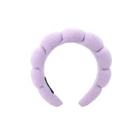 Lot de 6 accessoires capillaires et de poignet en plastique, style 'Explosions Cloud', comprenant : bandeau, attache-fleur, pince à cheveux, anneau à cheveux 'Colon', et ensemble de lavage fait main, au design 'Sweet'.