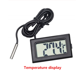 Mini Probe Digital <strong>LCD</strong> Thermometer Hygrometer <strong>Humidity</strong> <strong>Temperature</strong> Meter Indoor Digital <strong>LCD</strong> <strong>Display</strong> White Black - Product Image 2