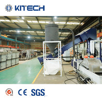 Ligne de granulation de recyclage de machine de granulateur en plastique direct d'usine
