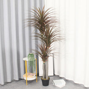 装飾シミュレーションガーデン装飾用ツリープラスチックトロピカルドラセナユッカツリー人工植物 - Product Image 2