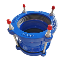 Accouplement universel en fonte ductile pour raccords de tuyauterie en fonte peinture traitement de surface