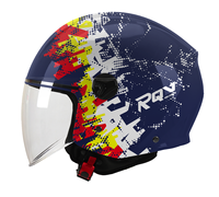 Casco de motocicleta de media cara personalizado con certificación ECE para damas, casco de moto de cara abierta nuevo hecho de Material ABS