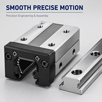 Composants de module linéaire de précision usinés sur mesure en acier inoxydable/aluminium par CNC de Shenzhen