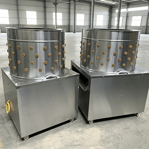 Machine à plumer les poulets électrique automatique commerciale, multi-tailles, facile à utiliser, pour l'élimination des poils - Product Image 1