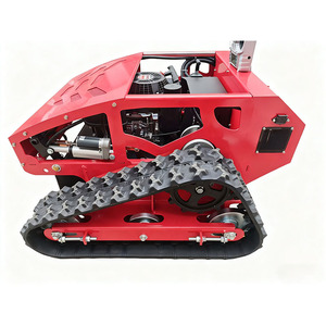 Tự làm công nghiệp 4 thì xăng/Xăng điều khiển từ xa máy cắt cỏ với flail <span class=keywords><strong>Cutter</strong></span> điện theo dõi đi bộ 224cc động cơ 9HP - Product Image 1