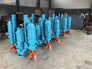 غير قابل للكسر ZJQ سلسلة Lubi القاطع المقاوم للصدأ المحرض المائة غاطسة الرمال الطين حمأة مياه الصرف الصحي مضخة شفط - Product Image 5