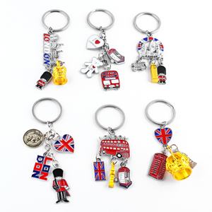 Nouvelle mode, porte-clés personnalisé de haute qualité avec motif en forme de Londres, artisanat métallique, souvenir, porte-clés en métal, pendentif - Product Image 2