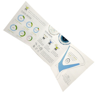 Flyers publicitaires personnalisés, affiches pliables, dépliants, brochures, imprimés recto-verso sur papier d'art durable et gaufré pour entreprises