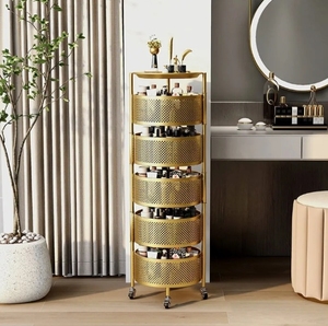 Beauty Salon <b>Tool</b> <b>Cart</b> Multifunctional Storage Rack for Nail Art, Eyelash Tattoo & Embroidery Mobile Small Utility <b>Cart</b> for Hair - Product Image 3