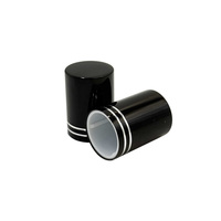 Kustom plastik aluminium mewah 15mm botol minyak esensial parfum Pilfer-Proof Iron Twist-Off topi botol penutupan