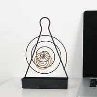 Porte-bobine anti-moustique en spirale en fer avec cadre anti-moustique Porte-encens anti-insectes vente en gros