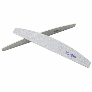 Chuyên nghiệp chất lượng cao 80 100 120 150 180 240 Nhật Bản giấy nhám ngựa vằn màu xám nhãn hiệu riêng gỗ Nail tập tin với biểu tượng tùy chỉnh - Product Image 6