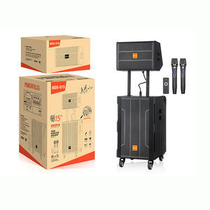 OEM Professional Super Stereo Wireless BT Party <b>Speaker</b> Audio Sound System Active Trolley <b>Speakers</b> 15-Inch Bass Subwoofe - Product Image 2