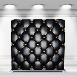 Nhà Máy bán hàng trực tiếp 8x8ft căng thẳng vải Photo Booth Backdrop đồ họa Photo Booth Backdrop đứng - Product Image 3