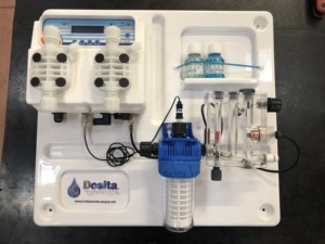 Pompe à diaphragme à double solénoïde Dosita, système de dosage faible, complet, IP65, garantie 2 ans pour le traitement de l'eau et les piscines - Product Image 2