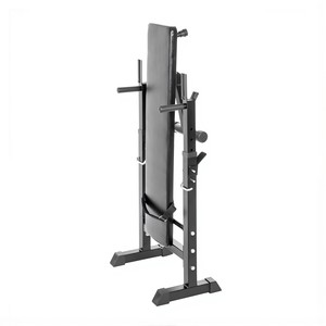 CooSport Adjustable Foldable Metal Squat Rack <strong>Bench</strong> with Dumbbell Support and <strong>Bench</strong> Press Portable <strong>Weight</strong> <strong>Lifting</strong> Gym Equipment - Product Image 5
