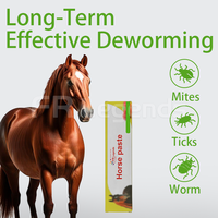 Suppléments nutritionnels probiotiques pour chevaux avec logo personnalisé OEM, favorisent la santé intestinale, anti-parasitaire, pâte pour chevaux