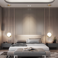 Suspension moderne en verre doré pour chambre à coucher, taille moyenne, hauteur réglable et éclairage LED à intensité variable