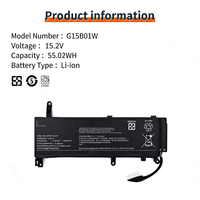 Batterie d'ordinateur portable G15B01W pour Xiaomi Gaming 171502-AA 171502-AB 171502-AK 171502-AL 171502-AN 171502-AO 171502-AD