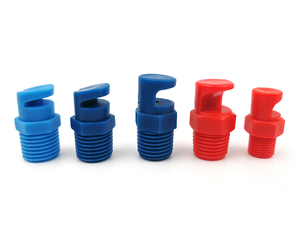 Boquilla de ventilador plano serie FY 1/8 "1/4" PP K, cortina de agua, boquilla de pulverización plana de gran angular deflector - Product Image 5