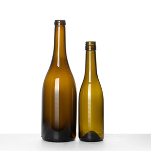 Venta caliente botella de cerveza de vidrio transparente ámbar con tapa de corona de metal para bebidas de jugo de vino espumoso y Tequila - Product Image 2