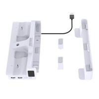 Support de charge vertical GP-533 avec base de station de refroidissement à lumière RVB pour manette mince PS5/PS5 pour station de charge PS5