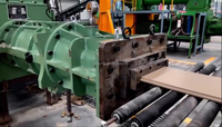 Extrudeuse sous vide pour machine à fabriquer des briques en argile, machine automatique à tuiles emboîtables, extrudeuse, ligne de production de panneaux en terre cuite NJBM