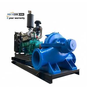 Bomba Agrícola de Alta Presión de 6 Pulgadas y Gran Capacidad de Flujo, Motor Diésel de 15kwh, Bombas Agrícolas de Doble Succión de Agua - Product Image 1