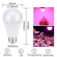 E27 E26 B22 Basis 5W 7W 9W 11W Led Plant Kweek Gloeilamp Lamp Voor Pitaya Drakenfruit