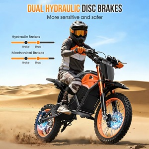 Motocicleta Eléctrica Todoterreno para Adolescentes, 3000W, Alta Velocidad, con Batería Extraíble y Frenos de Disco - Product Image 4