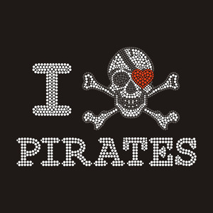 Rhinestone hình dạng nailhead truyền nhiệt bán buôn sắt trên hộp sọ - Product Image 5