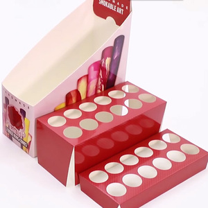 Kostenlose Muster Verpackung Hersteller Theken-Einzelhandel Karton Vorlagen Papier Display Kundenspezifische Rollen Zigarren-Verpackungsboxen - Product Image 3