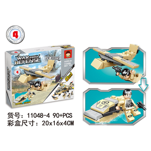 Jouets de <span class=keywords><strong>guerre</strong></span> 8 en 1 série armée blocs de camion et d'avion, briques militaires de la <span class=keywords><strong>guerre</strong></span> mondiale, blocs de construction militaires - Product Image 6