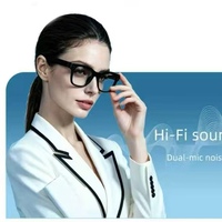 Lunettes Intelligentes Tactiles IA T100 Design Professionnel Enregistrement d'Image HD 1080P Traduction en Temps Réel ChatGPT Appel Téléphonique GPS 300 mAh