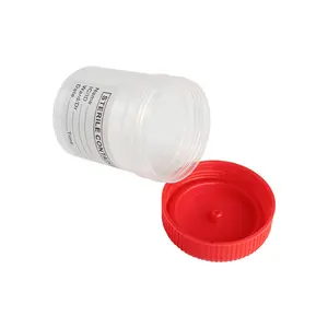 High Quality Customized Molded Graduation Bulk Pack Non Sterile 120ml Urine Cup