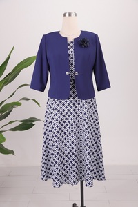 Ensembles pour femmes grandes tailles, robes d'église pour femmes colorées, robes élégantes décontractées - Product Image 3