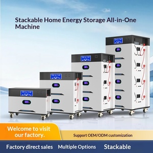 Système de stockage d'énergie <span class=keywords><strong>solaire</strong></span> tout-en-un, batterie LiFePO4 51,2 V, système de secours d'énergie <span class=keywords><strong>solaire</strong></span> domestique, fournisseur en gros - Product Image 5