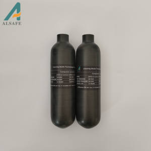 Alsafe CE réservoir d'air 0.48L 300bar cylindre en fibre <span class=keywords><strong>de</strong></span> carbone 480cc <span class=keywords><strong>bouteille</strong></span> d'air haute pression - Product Image 1